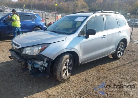 2017 Subaru Forester 2.5I z USA, uszkodzony, nr VIN JF2SJABC7HH407444